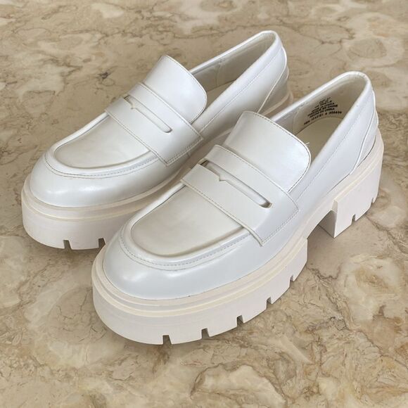 H&M Chunky Faux Leather Penny Loafers - Picture 2 of 12